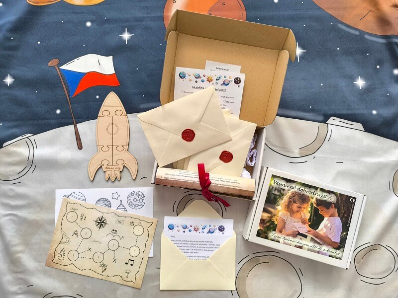 Vesmírné dobrodružství - Tajná týdenní hra 